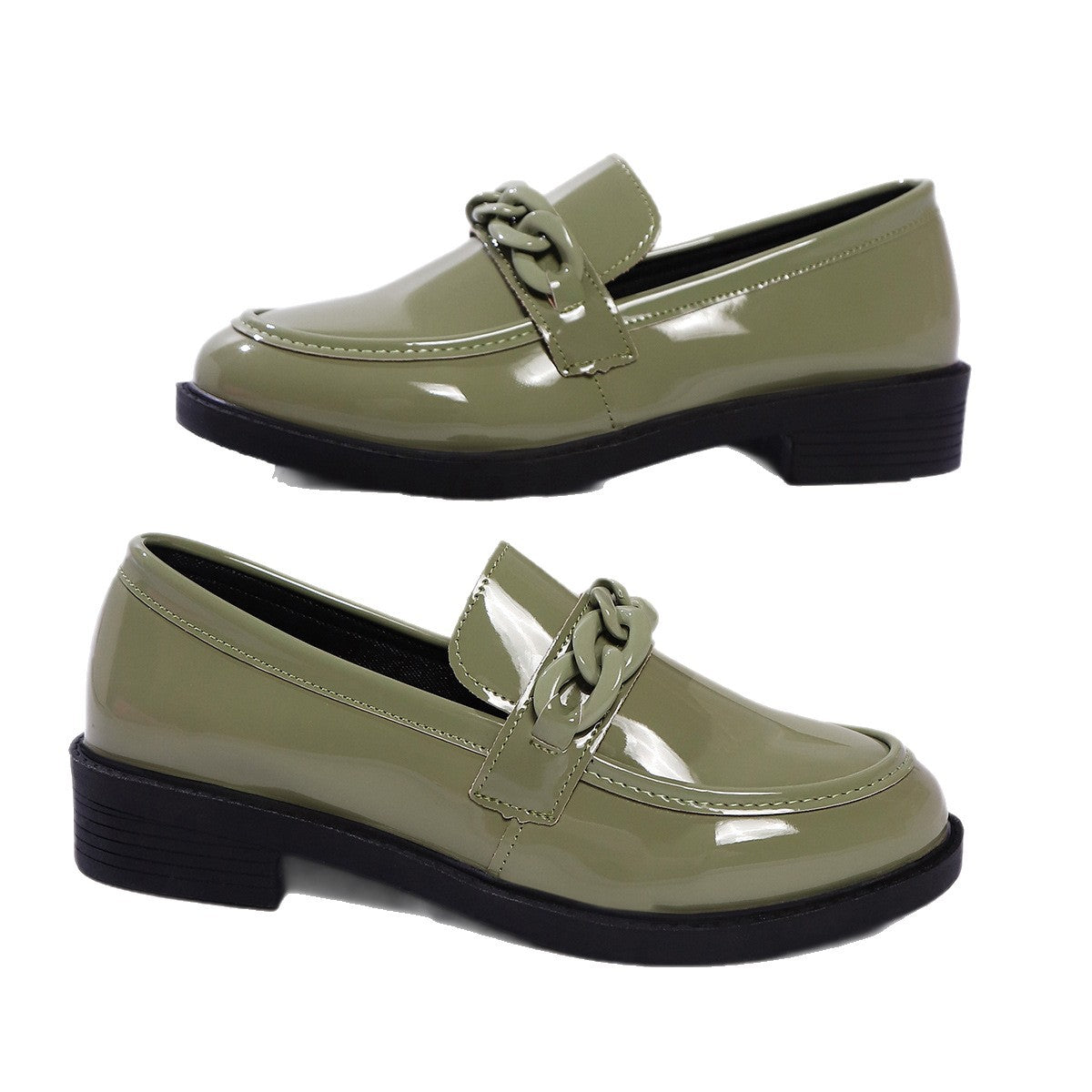 OrthoCare Leather Loafers - Thick Sole Comfort
