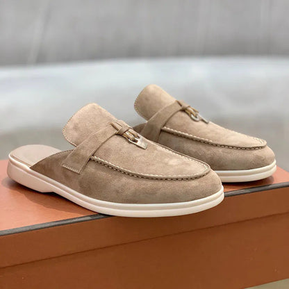 Alaric | Women’s Orthopedic Suede Mule Loafers