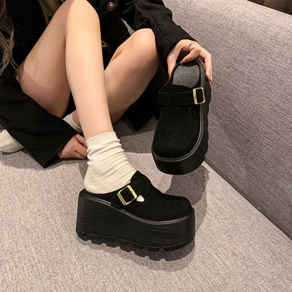 Honora | Women’s Orthopedic Platform Buckle Mule Clogs