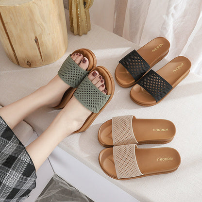 Nerielle | Women’s Orthopedic Perforated Comfort Slide Sandals