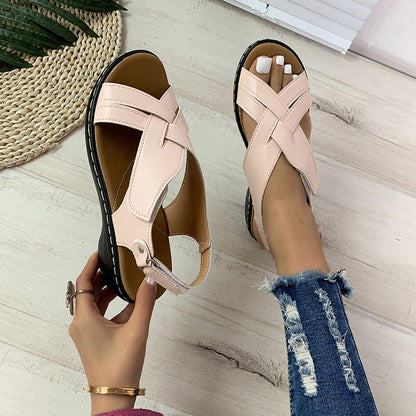 Westlyn | Women’s Orthopedic Crisscross Slingback Comfort Sandals