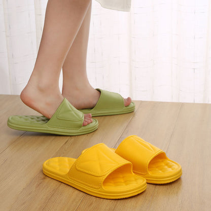 OrthoCare Checkered Summer Slippers - Unique Comfort
