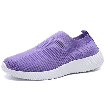 Orthopedic Balanc Women’s Slip-On Sneakers – Breathable Lightweight Walking Shoes