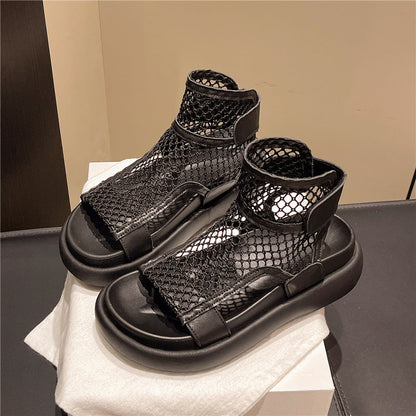 Delphine | Women’s Orthopedic Mesh Platform Gladiator Sandals