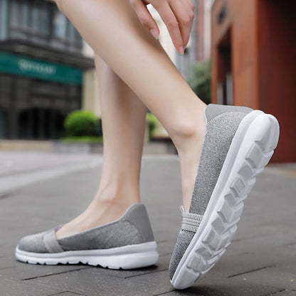 Orthopedic Lightweight Slip-On Shoes – Breathable Comfort Everyday Walking Flats