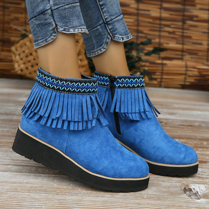 OrthoCare Wedge Bootie - Fringe Comfort Design