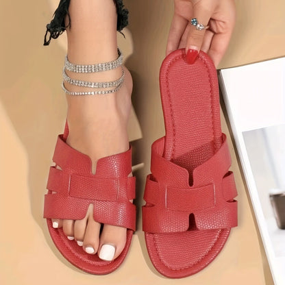 OrthoCare Square-Toe Flat Sandals - Unique Elegance For Summer