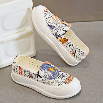 Isolde | Women’s Orthopedic Printed Slip-On Casual Sneakers