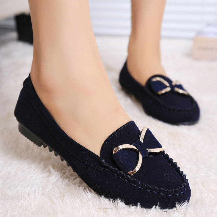 OrthoCare Flat Shoes With Bow - Elegance And Comfort