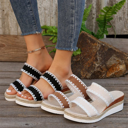 OrthoCare Ethnic Hemp Sandals - Unique And Comfortable