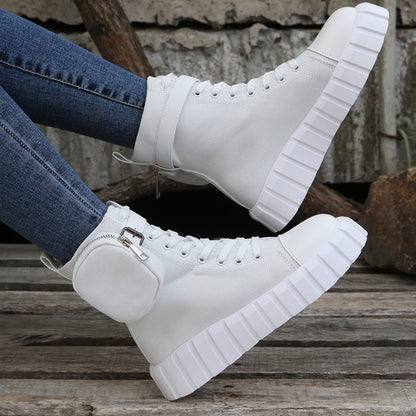 OrthoCare High-Top Canvas Shoes - Breathable Comfort