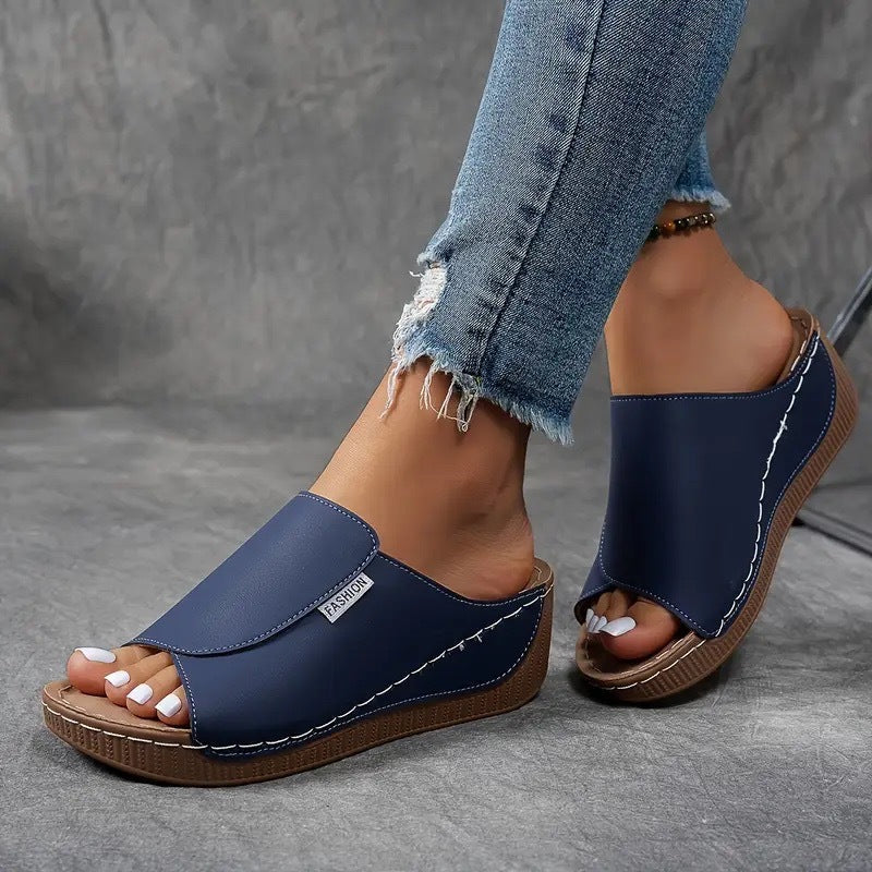OrthoCare Plus-Size Slippers - Chunky Sole Comfort