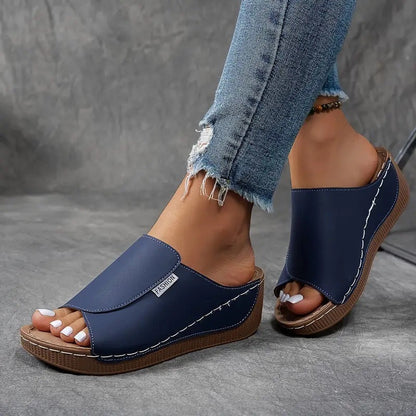 OrthoCare Plus-Size Slippers - Chunky Sole Comfort
