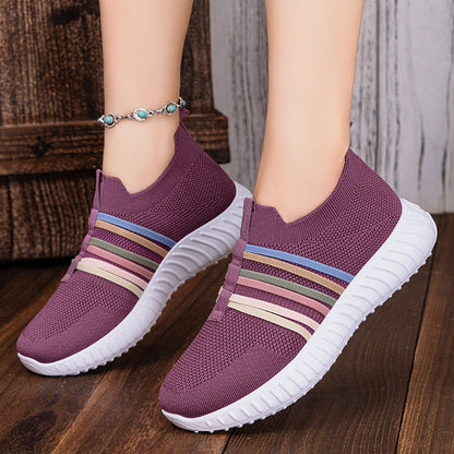 Monet | Women’s Orthopedic Breathable Knit Slip-On Sneakers