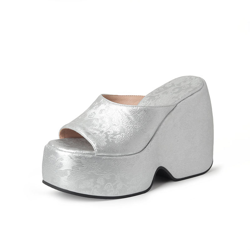 Halo | Women’s Orthopedic Platform Wedge Slide Sandals