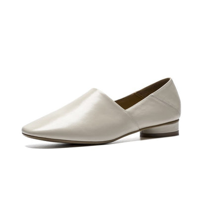 OrthoCare Women's Flat Shoes - Square Toe Comfort