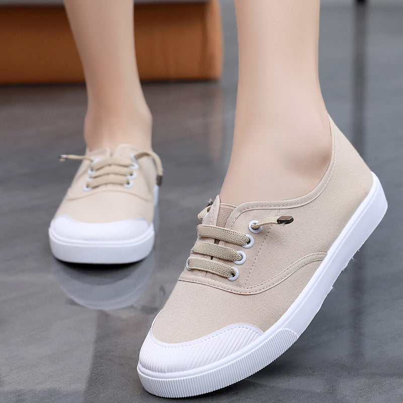 OrthoCare Canvas Sneakers - Flat Sole Comfort