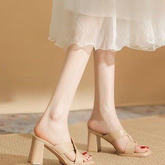 OrthoCare Sandals - Open Toe Chunky Heel Comfort