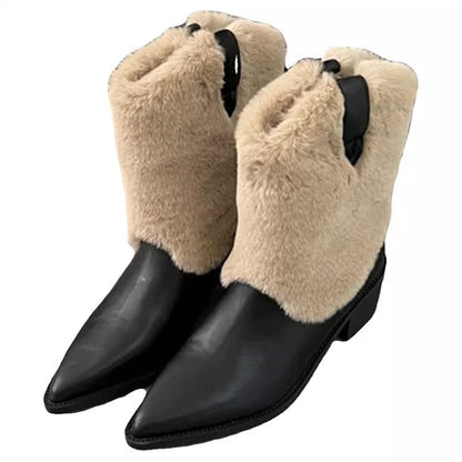 OrthoCare Velvet Thermal Booties - Pointed Toe
