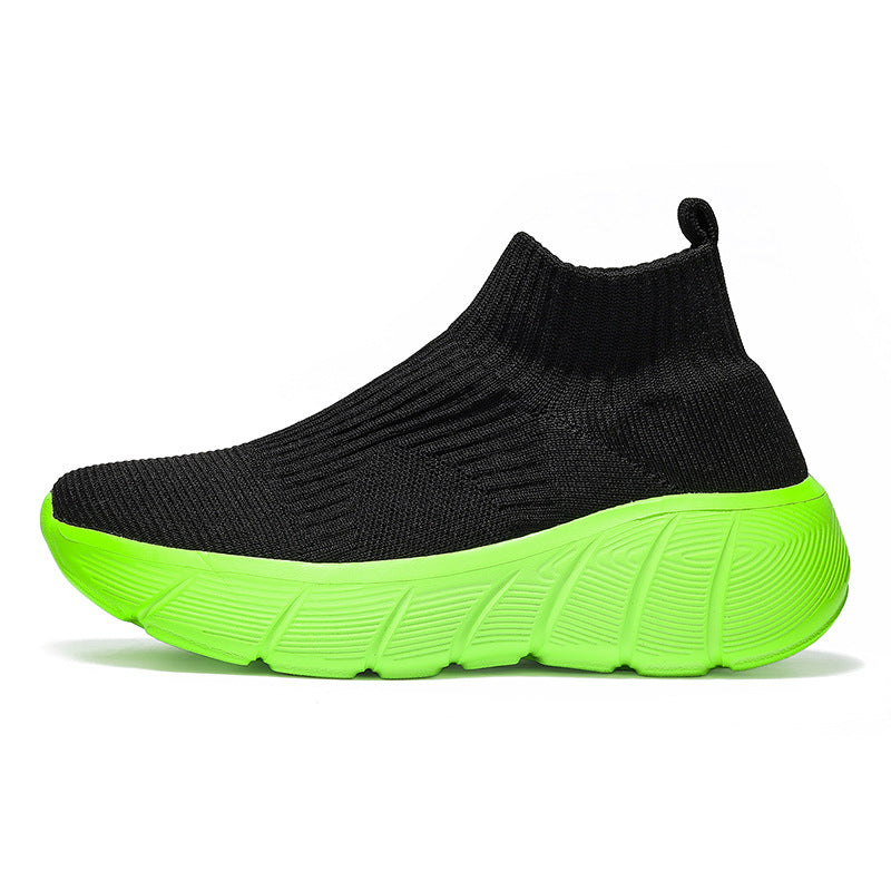 Orthopedic Slip-On Sneakers – Breathable Knit Casual Walking Shoes