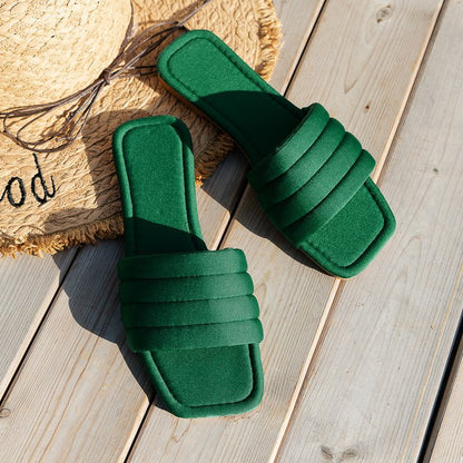 Zariah | Women’s Orthopedic Quilted Comfort Slide Sandals