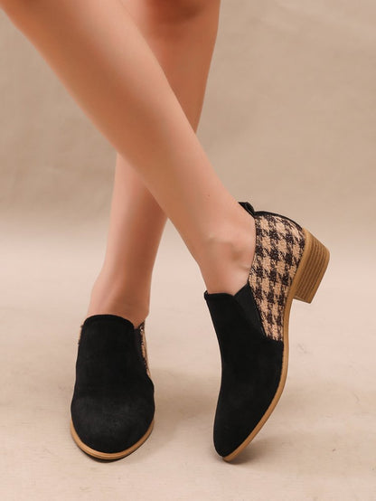 OrthoCare Retro Slip-On Shoes In Block Color