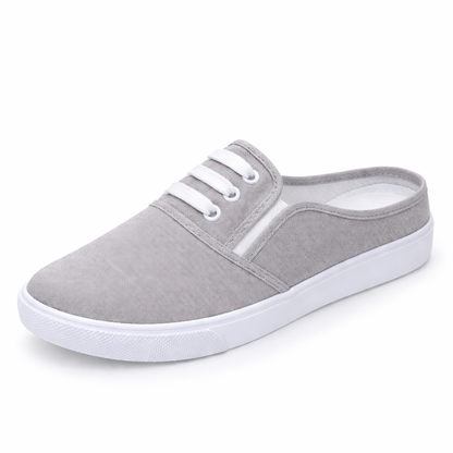 Orthopedic Canvas Slip-On Shoes – Lightweight Breathable Casual Sneakers