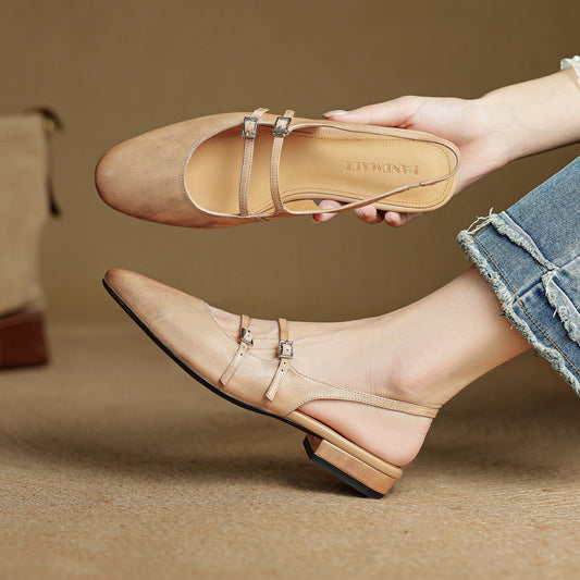 Hermione | Women’s Orthopedic Vintage Slingback Ballet Flats