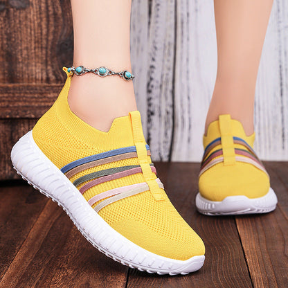 Monet | Women’s Orthopedic Breathable Knit Slip-On Sneakers