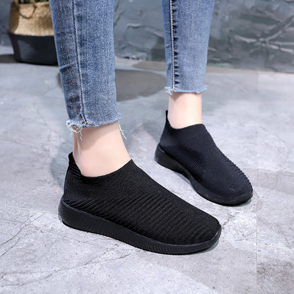 Orthopedic Balanc Women’s Slip-On Sneakers – Breathable Lightweight Walking Shoes