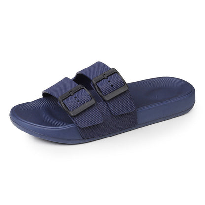 Blaise | Men's Orthopedic Double Buckle Comfort Slide Sandals