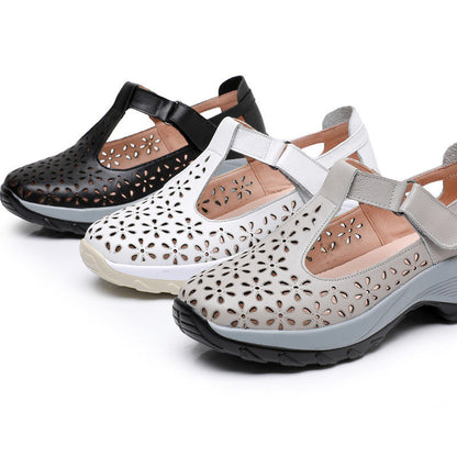 OrthoCare Leather Flat Shoes - Unmatched Comfort