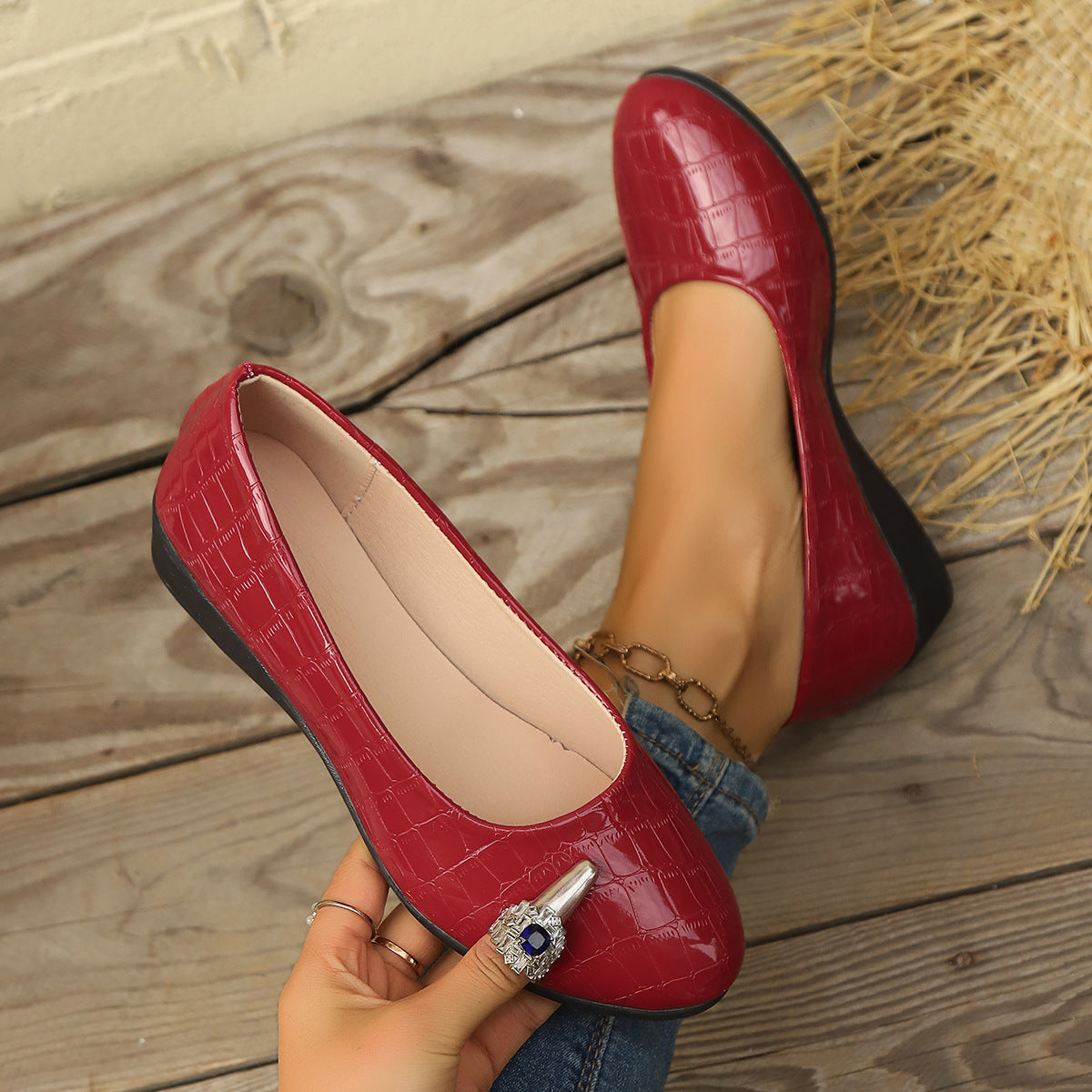 Izel | Women’s Orthopedic Classic Ballet Flats