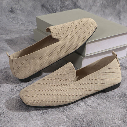 Anoura | Women’s Orthopedic Knit Slip-On Loafers