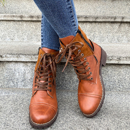 OrthoCare Martin Boots - Chunky Heel Comfort