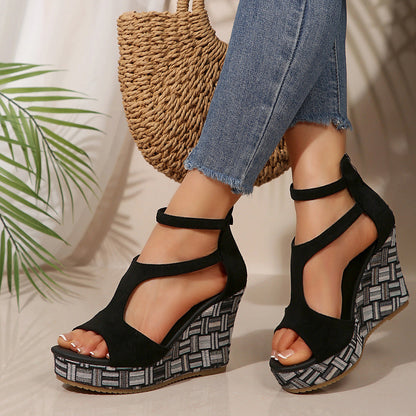 Lunelle | Women’s Orthopedic Boho Platform Wedge Sandals