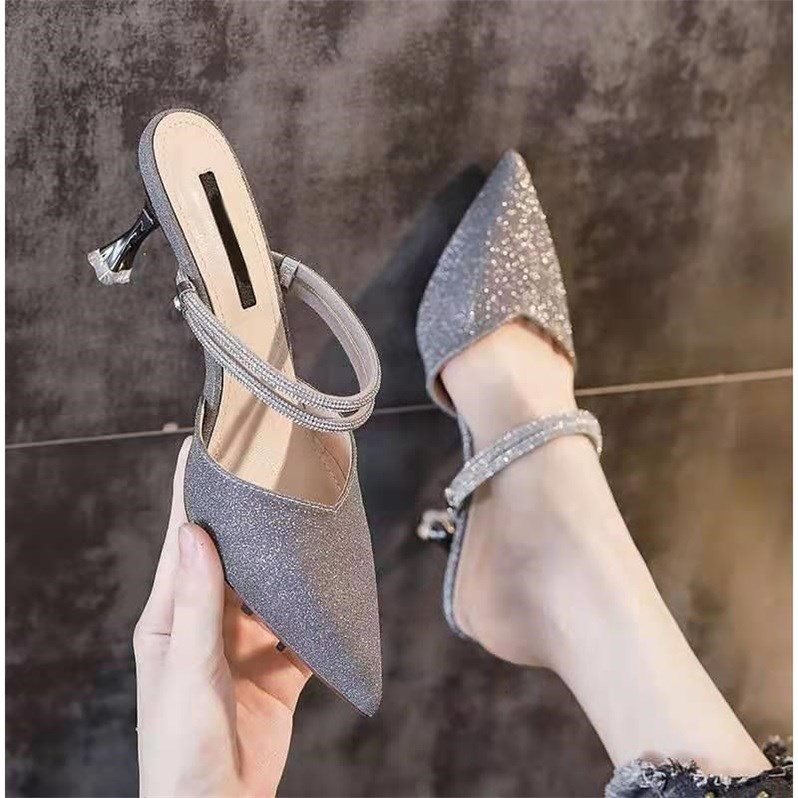 OrthoCare Baotou Stiletto Sandals - Unique Elegance