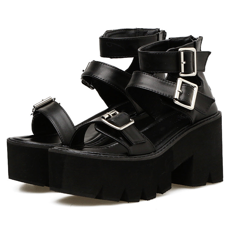 Lyrielle | Women’s Orthopedic Chunky Platform Gladiator Sandals
