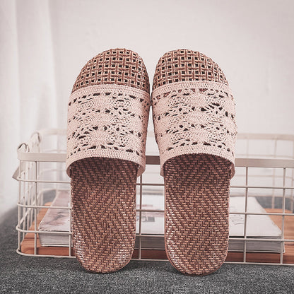 Yuliana | Women’s Orthopedic Woven Comfort Slide Slippers