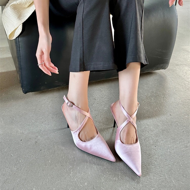 OrthoCare Pointed-Toe Slingback Heels