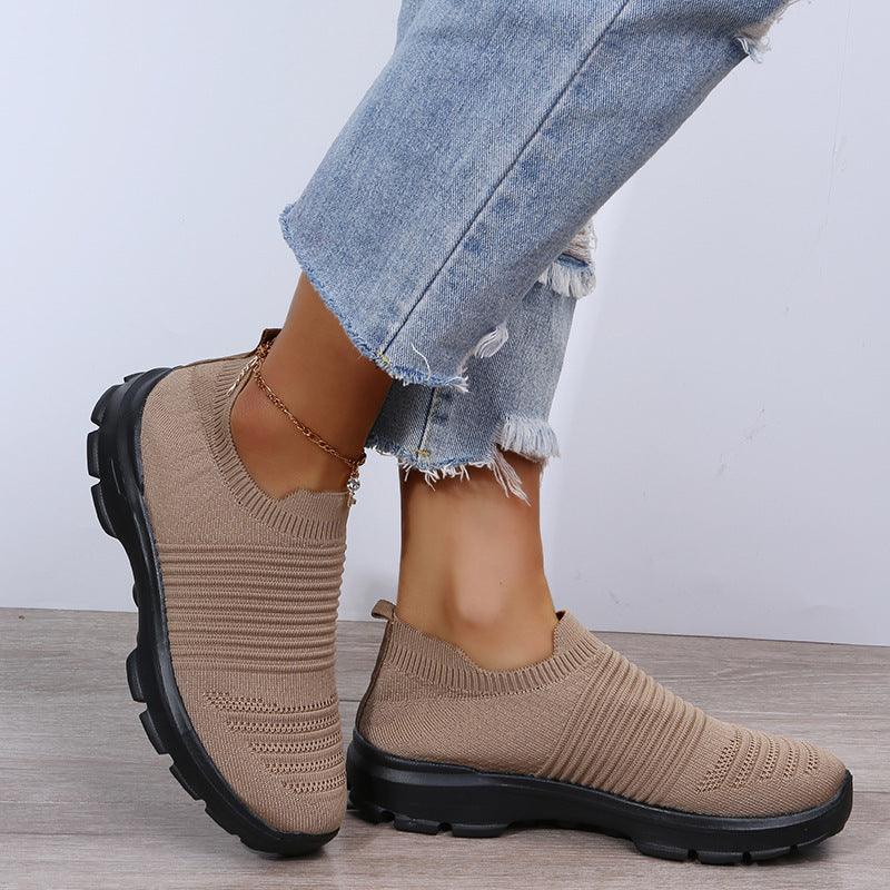 OrthoCare Knit Sock Shoes - Breathable Comfort Flats