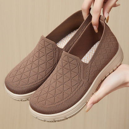 OrthoCare Women’s Slip-On Comfort Shoes – Lightweight Breathable Walking Flats