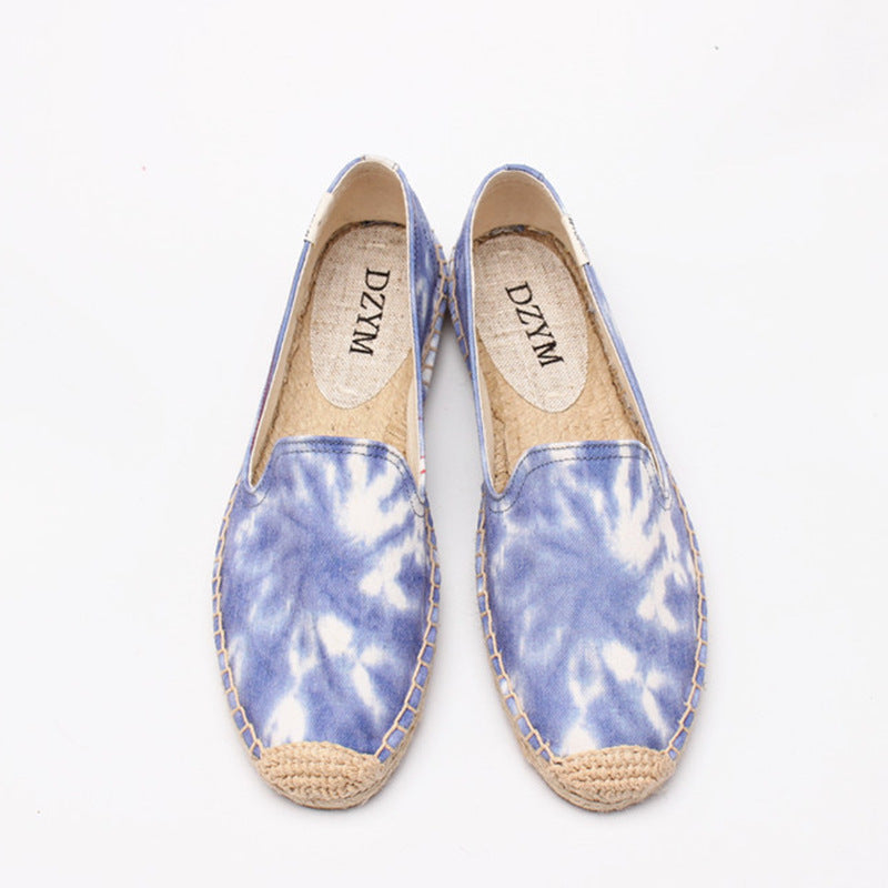 OrthoCare Animal Print Espadrille Slip-On Flats