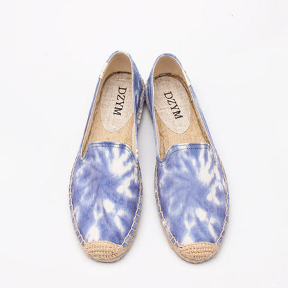 OrthoCare Animal Print Espadrille Slip-On Flats