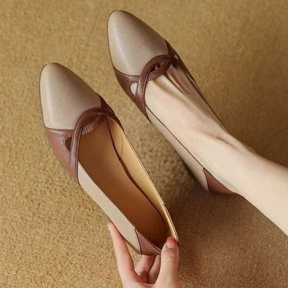 Evania | Women’s Orthopedic Cap Toe Ballet Flats