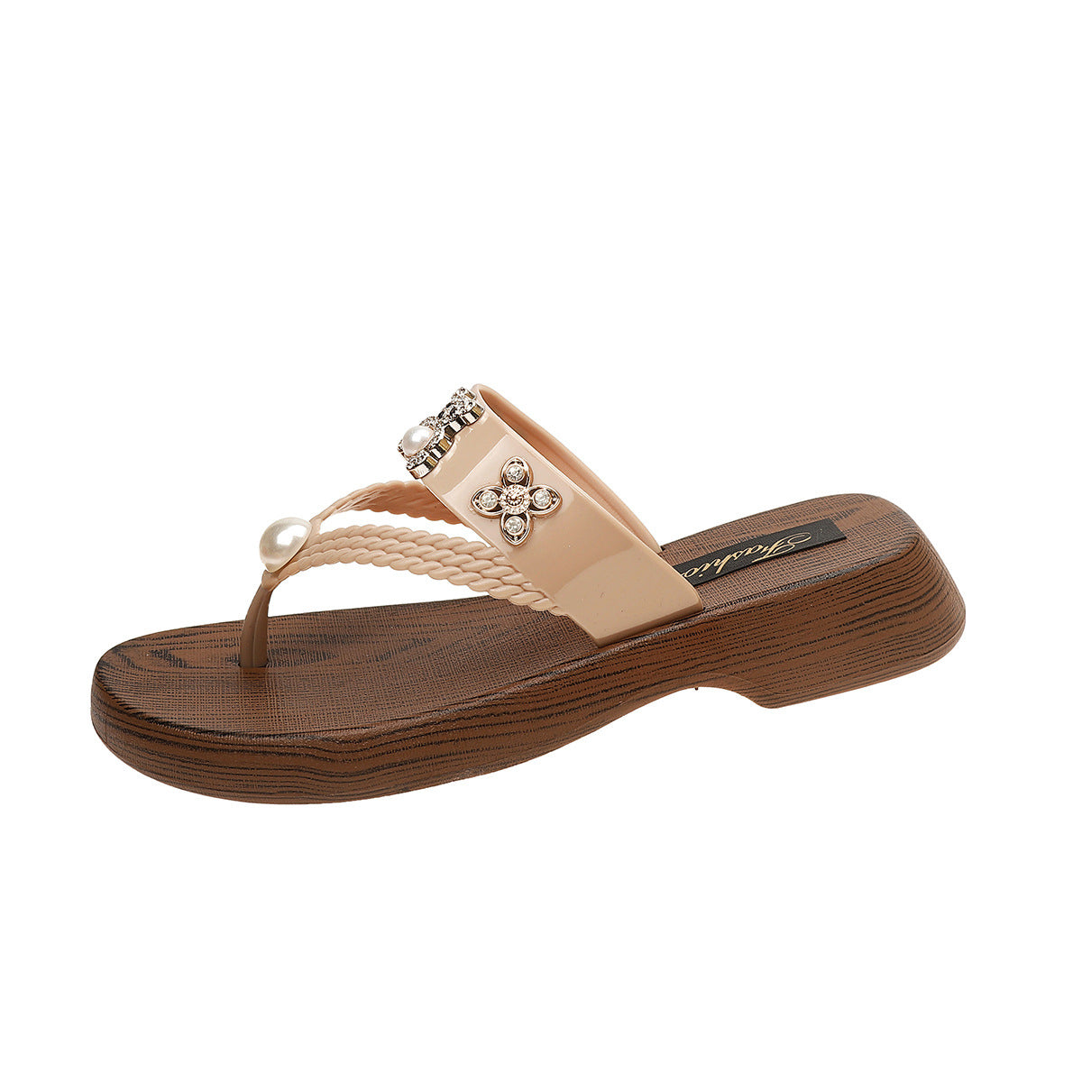 Dorienne | Women’s Orthopedic Boho Toe Ring Wedge Sandals