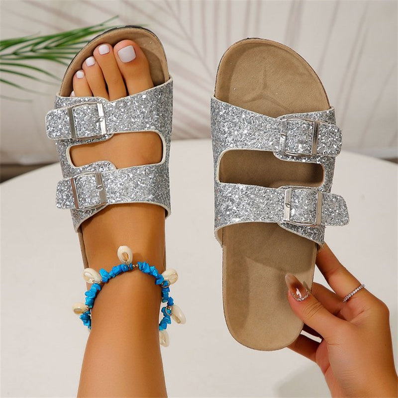 OrthoCare Double Buckle Sandals - Summer Shine And Comfort
