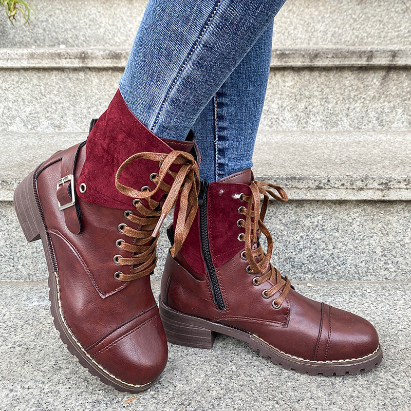 OrthoCare Martin Boots - Chunky Heel Comfort