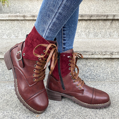 OrthoCare Martin Boots - Chunky Heel Comfort
