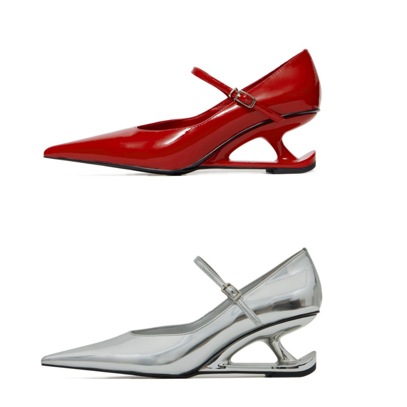 Heloise | Women’s Orthopedic Pointed Toe Slingback Kitten Heels